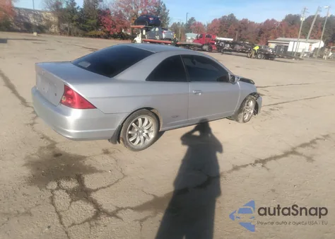 2001 Honda Civic Ex z USA, uszkodzony, nr VIN 1HGEM21981L046440